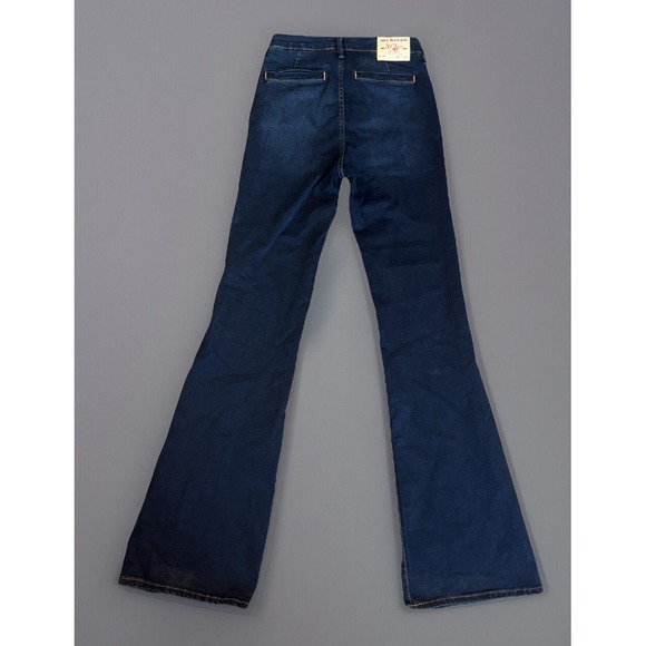 True Religion Jeans Womens 26x34 Fey High Rise Modern Flare Casual Stretch Pants - Picture 1 of 8